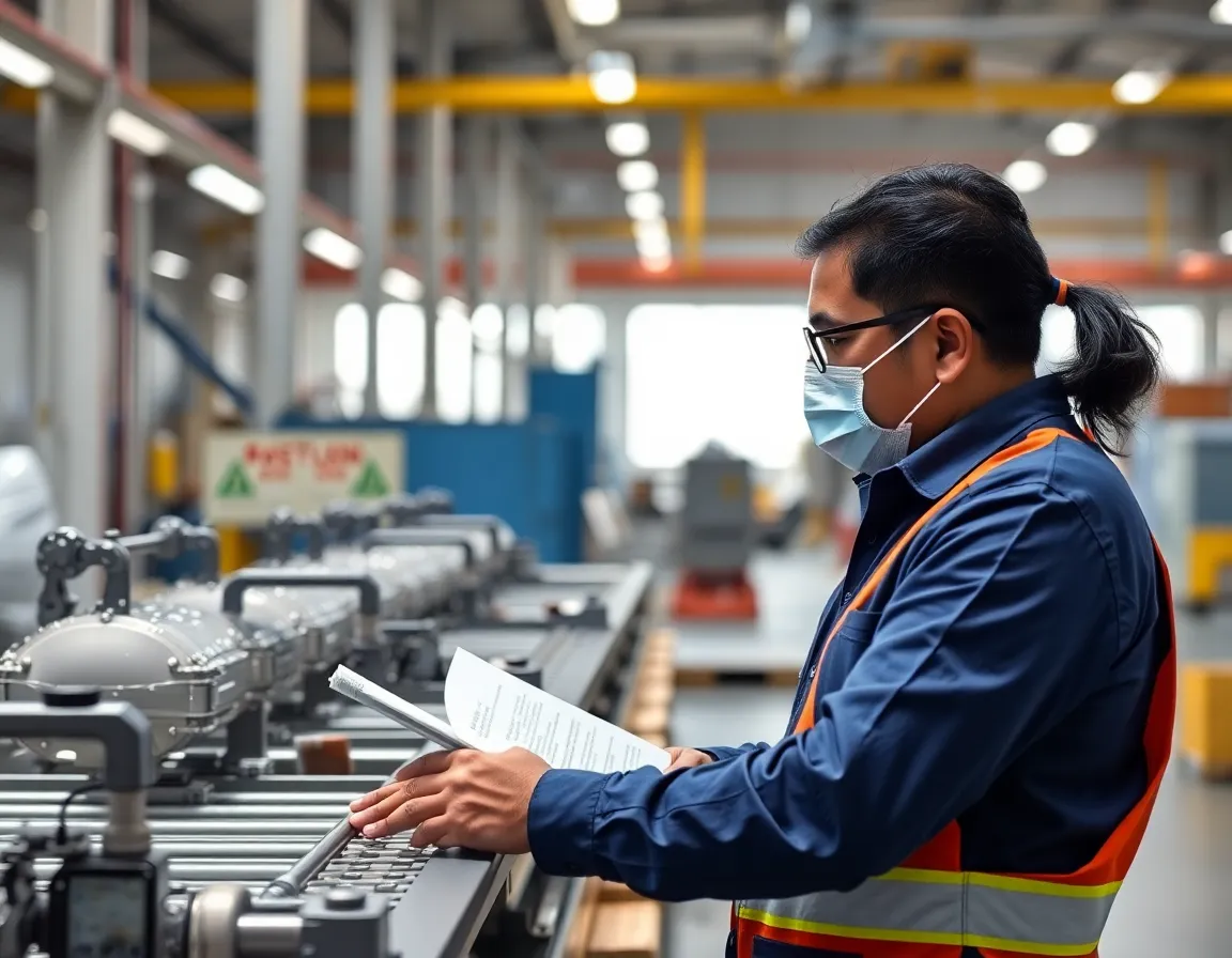 Factory compliance inspection